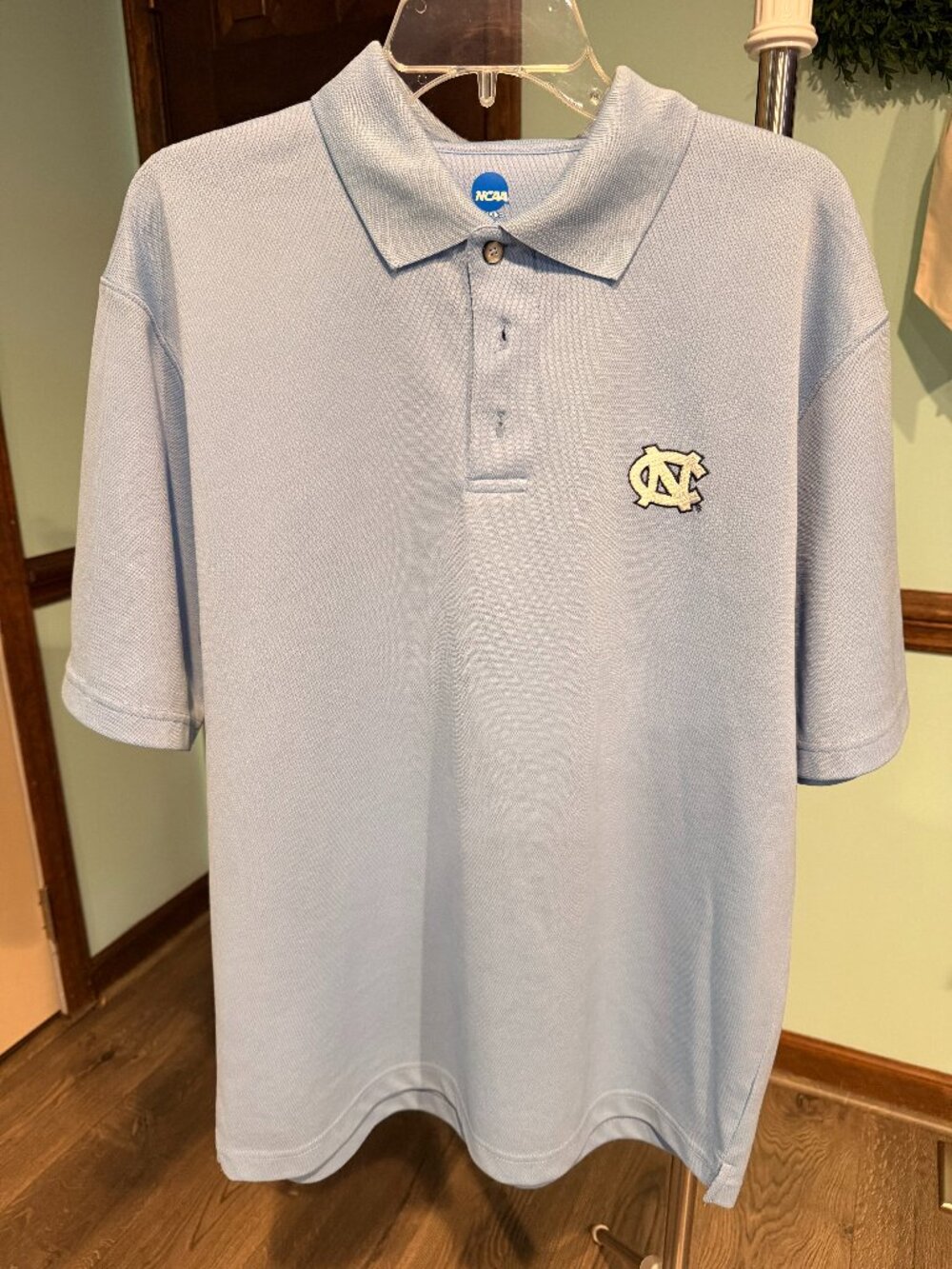 Carolina Tar Heels Button-Up Polo